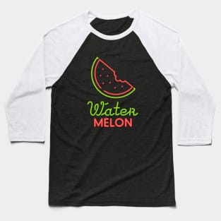 Neon Color Water Melon Baseball T-Shirt